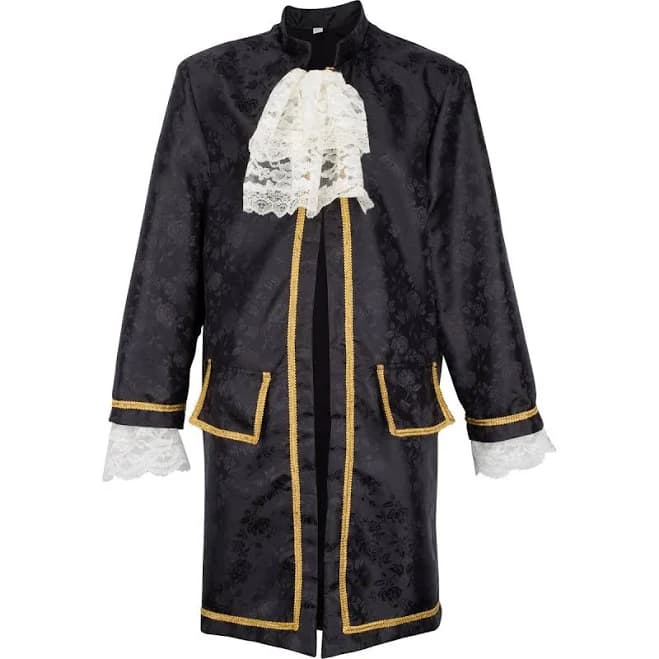 Men's Baroque/Rococo Brocade Frock Coat