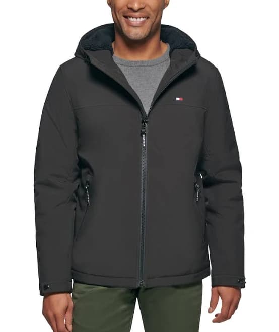 Tommy Hilfiger Men's Softshell Hooded Jacket