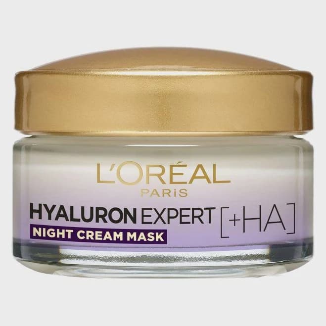 L'Oreal Hyaluron Expert Replumping Moisturising Care Night Cream Mask 50ml