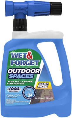 Wet & Forget Outdoor Spaces Moss, Mold, Mildew, and Algae Stain Remover