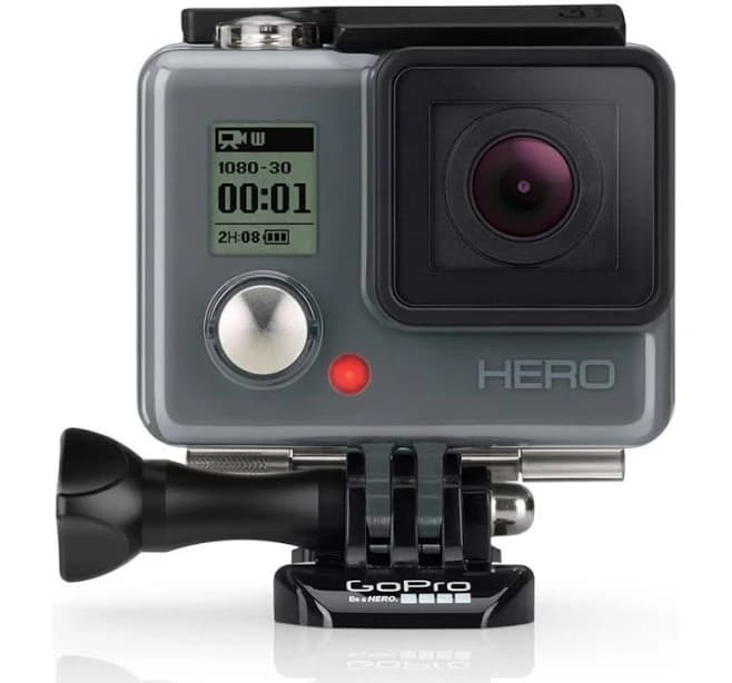 GoPro HD HERO Waterproof Action Camera Camcorder (CHDHA-301) with 48GB Accessories Bundle