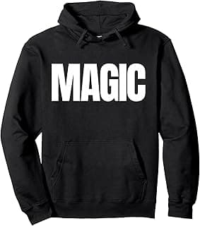 Magic Written in Huge Letters Pullover Hoodie