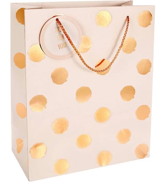 Celebrate Shop Polka-Dot Gift Bag