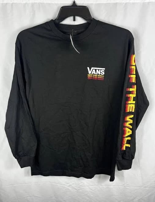 Vans Men's Long Sleeve Logo Graphic T-Shirt