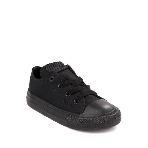 Converse Chuck Taylor All Star Low-Top Sneaker - Baby / Toddler - All Black - Size 3
