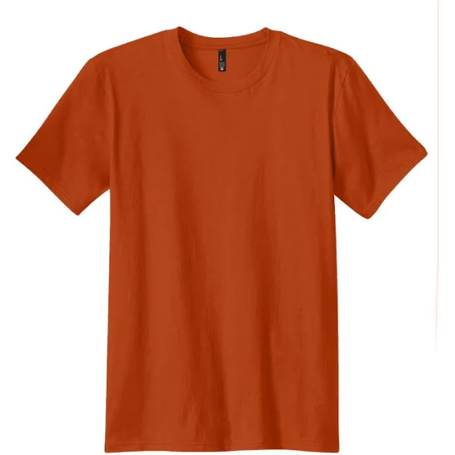 District Custom Printed District The Concert Tee Deep Orange S