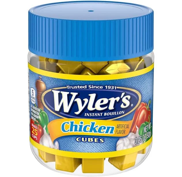 Instant Bouillon, Chicken Cubes, 3.25 Ounce (pack Of 8)