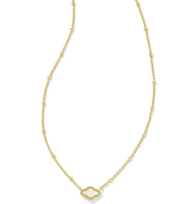 Kendra Scott Mini Abbie Satellite Short Pendant Necklace
