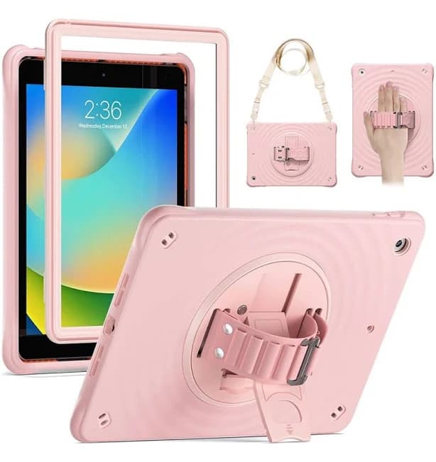 moderno collections Heavy Duty Silicone iPad Case iPad Case With Hand Grip
