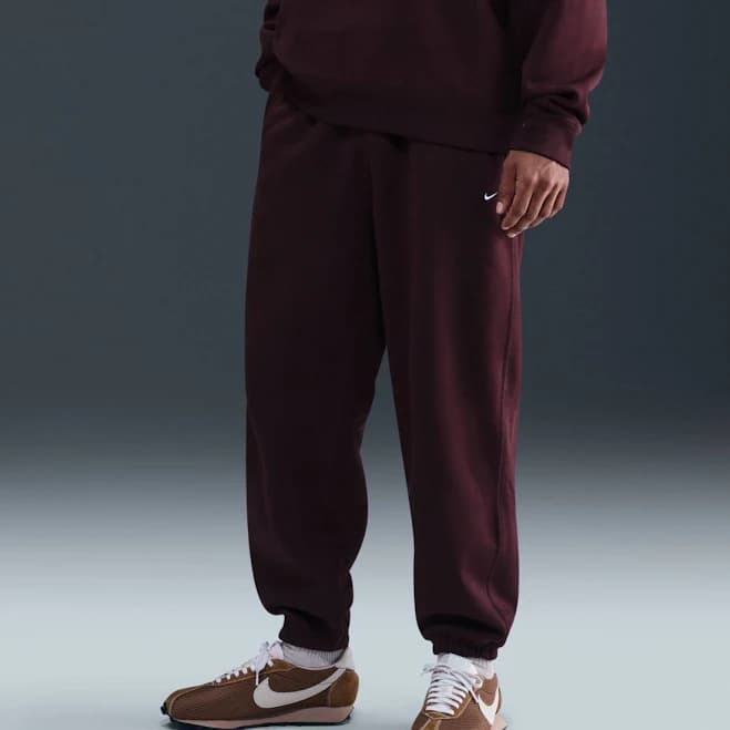 Nike Men's Solo Swoosh Cuffed Fleece Pants