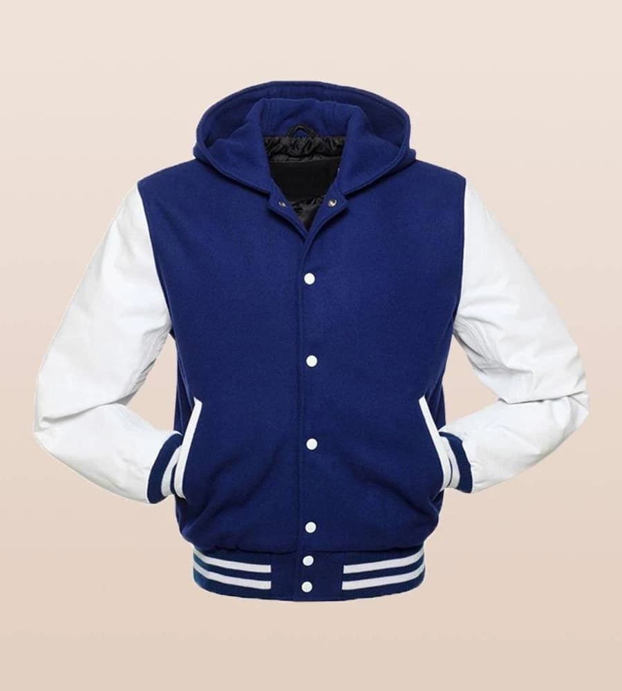 Wool and Leather Varsity Jacket