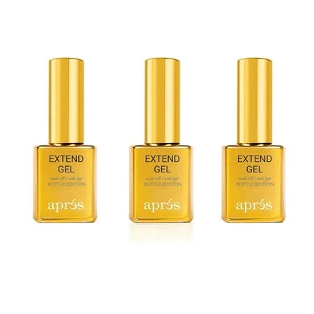 Apres Extend Gel Bottle Edition 15ml / 0.5 oz (Pack of 3)