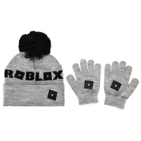 Roblox Knit Cuff Hat and Glove Set