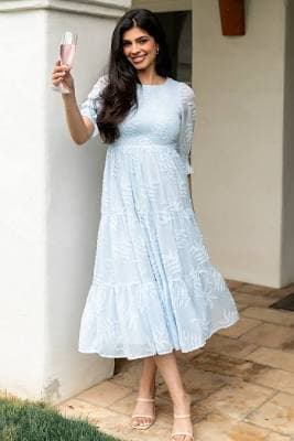 Baltic Born Women's Nellie Smocked Midi Dress