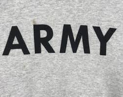 Vintage 90's Army Sweatshirt Crewneck Big Logo Military/air Force Jumper Pullover Sweatshirt Size Medium Made in USA - Etsy