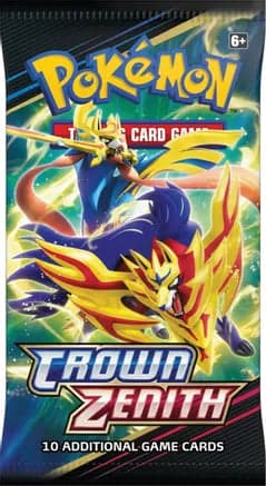 Pokemon Tcg Crown Zenith Booster Pack