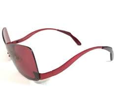 Jean Lafont Sunglasses GARCE 078 Red Curvy Frames with Red Shield Lens | eBay