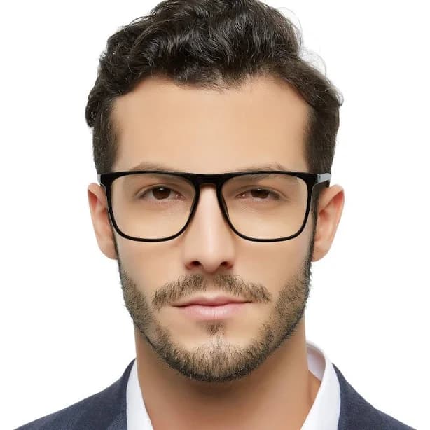 Mare Azzuro Men's Rectangle Stylish Reading Glasses