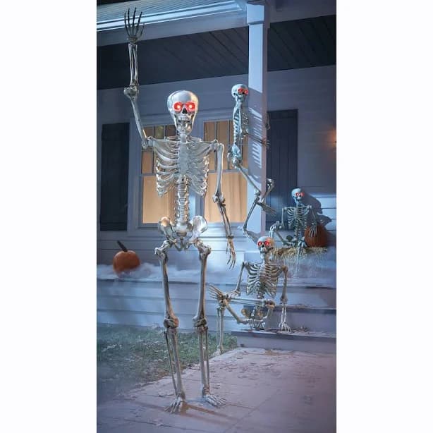 Laughing Poseable Skeleton