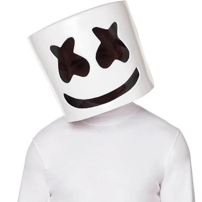 Marshmellow Kids Costume Mask