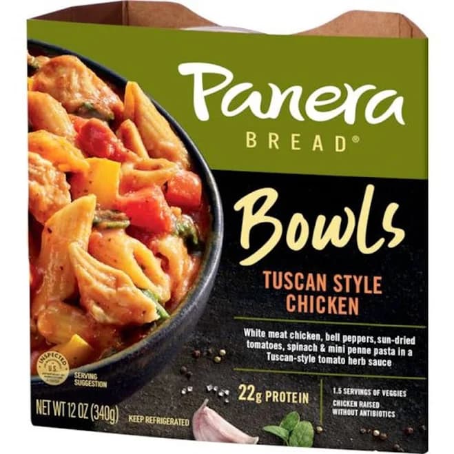 Panera Bread Tuscan Style Chicken and Penne Bowl, 12 Ounce -- 6 per case