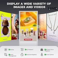 Amazon.com: JIYANG 43 Inch Digital Signage Display,Indoor Floor Standing Touchscreen Advertising Display Kiosk Android System,Commercial LCD Totem Support HDMI-in,Store Displays Screens and CMS System(White) : Industrial & Scientific