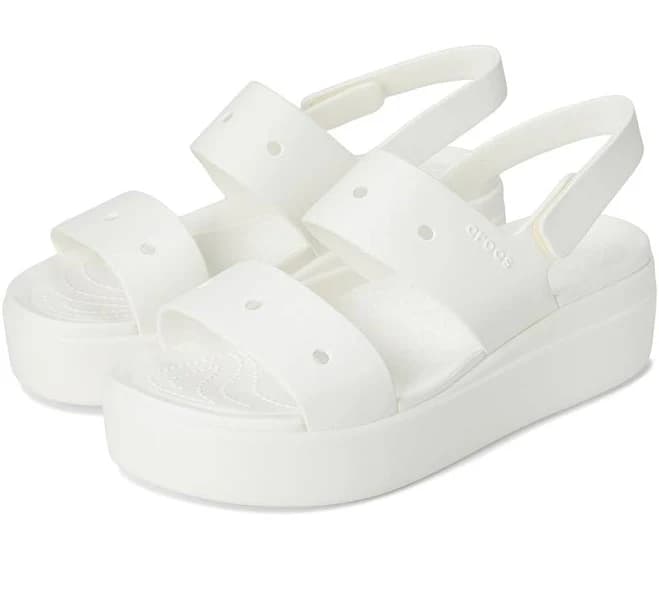 Crocs Women's Brooklyn 4U Low Wedge Sandals