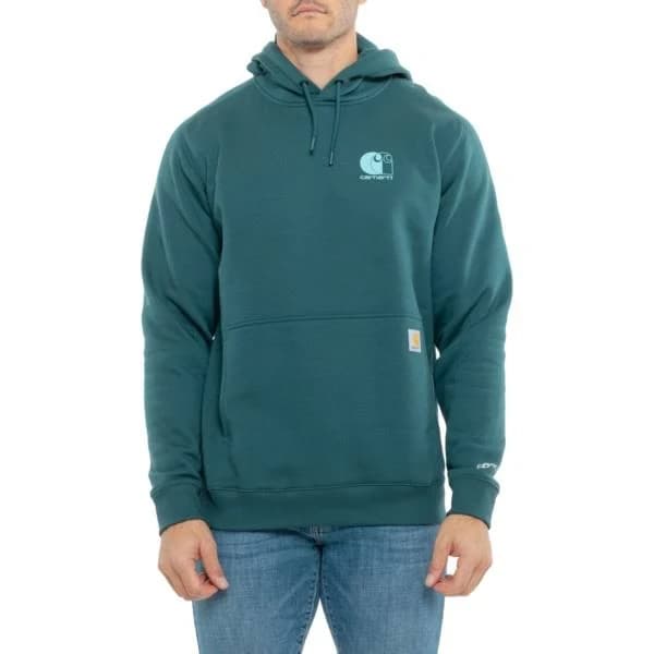 Carhartt Men's Force Relaxed Fit Lightweight Logo Graphic Sweatshirt