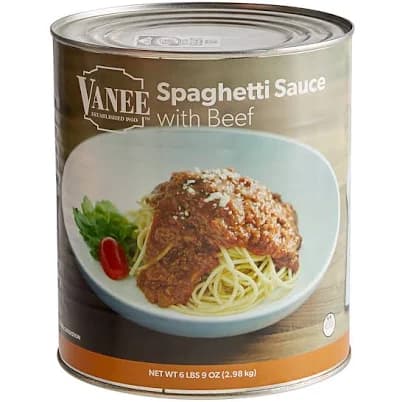 Vanee Spaghetti Sauce with Meat