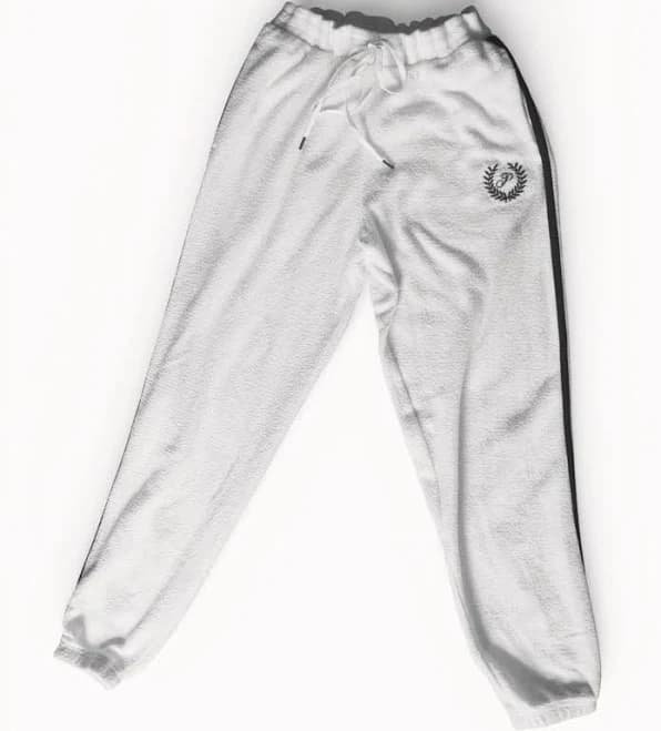 PINK - Victoria's Secret PINK Victoria's Secret‎ Reverse Fleece Joggers Womens M Cream Beige Sweatpants | Sz: M | Color: