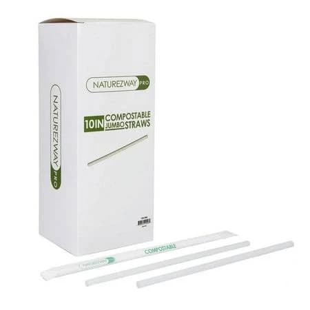 Compostable 10.25" Straws