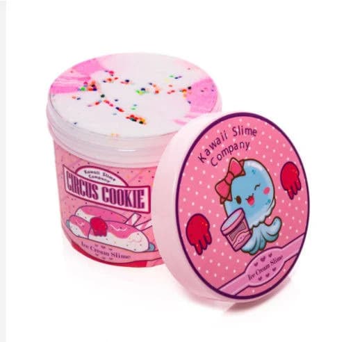 Kawaii Slime Circus Cookie Ice Cream Pint Slime