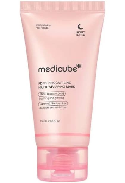 Medicube PDRN Pink Caffeine Night Wrapping Mask