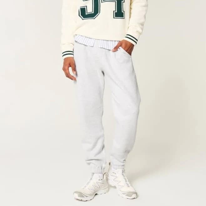 Hollister Men's Relaxed Fleece Joggers