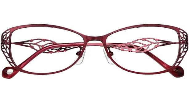 Oval Black Blue Light Glasses - FM1469 Amelia