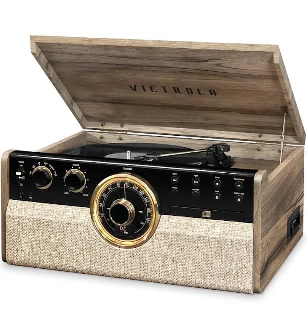 Victrola 6-in-1 Empire Bluetooth Record Player