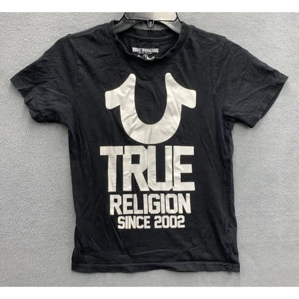 True Religion Boy's Cotton Short Sleeve Tee