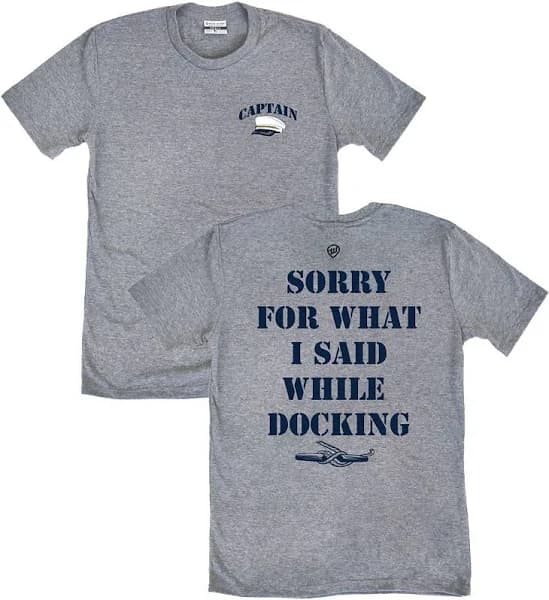 Where I'm From Men's Sorry Docking T-Shirt