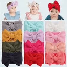 12 Pack Oversized Colorful Solid Stretchy Nylon Headbands with Big Bow Large Knot Hair Bows Soft Elastic Hair Bands Hair Accessories Wide Headwraps for Newborn Baby Girls Infants Toddlers Kids - Walmart.com
