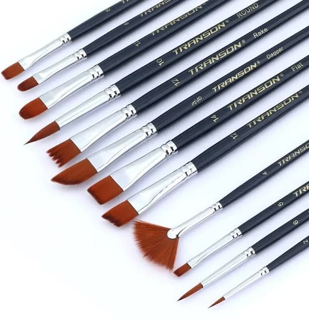 Assorted Artist Painting Brush Set