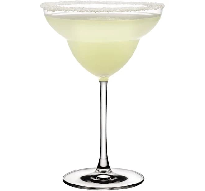 NUDE GLASS Vintage Margarita Glasses (Set of 2)