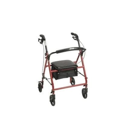 Drive Steel Rollator with 6" Wheels