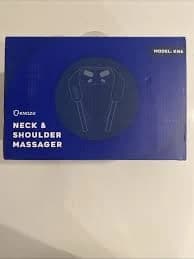 Knoze Neck Massage Heat, Cordless 4D Deep Tissue Kneading Massage, Shiatsu Neck