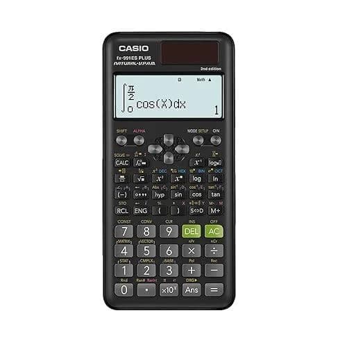 Casio fx-991ES Plus 2 Scientific Calculator with 417 Functions and Displays, Natural