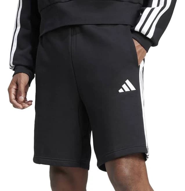 Adidas Men's 3-Stripes Fleece Shorts