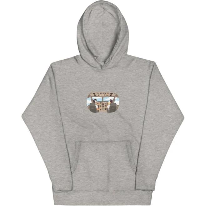 AvGeek Flight Deck Hoodie
