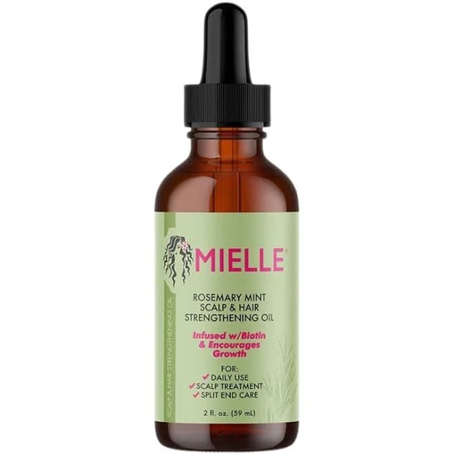 Mielle Rosemary Mint Scalp & Hair Strengthening Oil 2 oz