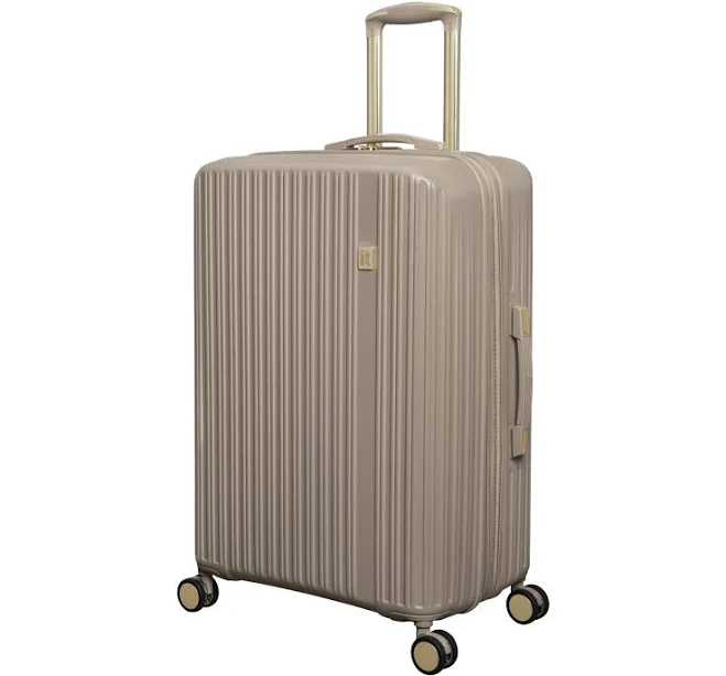 Luxuriant 27" Hardside Checked 8 Wheel Expandable Spinner