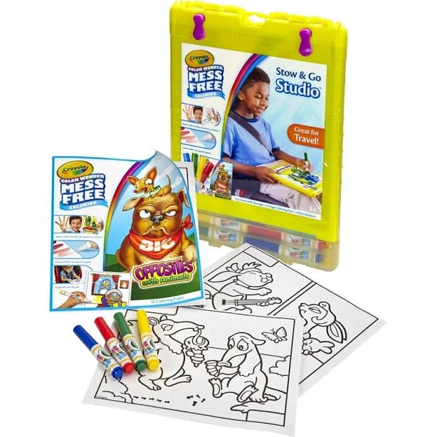 Crayola Color Wonder Stow & Go Studio