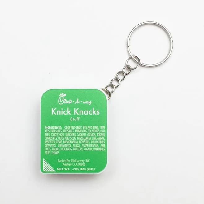 Chick-fil-a Parody CFA Sauce Keychain Container